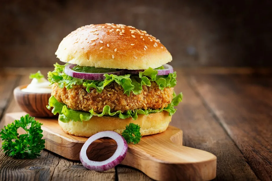 Hamburger Tavuk