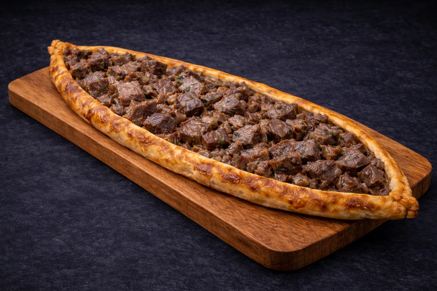 Kavurmali Pide 1'lik